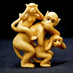Les trois singes